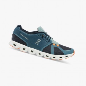 On Cloud 5 Push Running Shoes Dust/Ink | RQE-095738