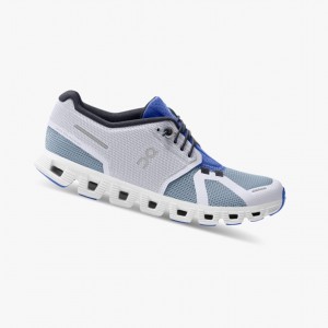 On Cloud 5 Push Running Shoes Lavender/Chambray | ZIA-071946