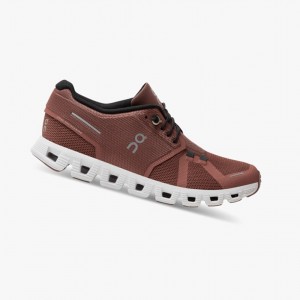 On Cloud 5 Running Shoes Rust/Black | TFU-904138