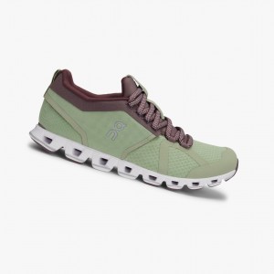 On Cloud Beam Road Running Shoes Green | YFT-723148