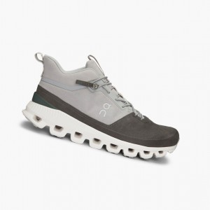 On Cloud Hi Road Running Shoes Grey | FJV-682750