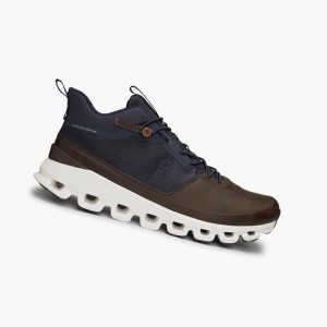 On Cloud Hi Road Running Shoes Navy | DTV-349587