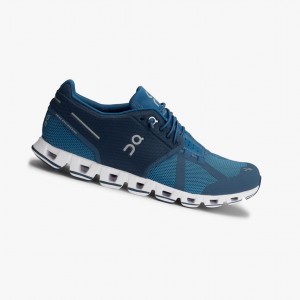 On Cloud Road Running Shoes Blue | BQH-129634