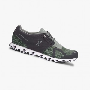 On Cloud Road Running Shoes Green | GAB-382975