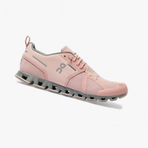 On Cloud Waterproof Road Running Shoes Rose | DGT-630952