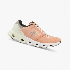 On Cloudflyer 4 Running Shoes Peach/Aloe | QWF-153628