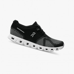 On Cloudgo Running Shoes Black/Alloy | CED-374280