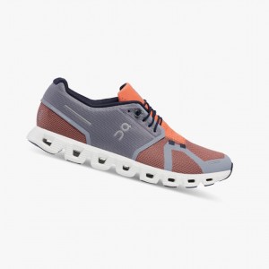 On Cloudgo Running Shoes Fossil/Canyon | XGZ-294831