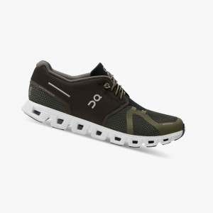 On Cloudgo Running Shoes Olive/Thorn | YLU-805439