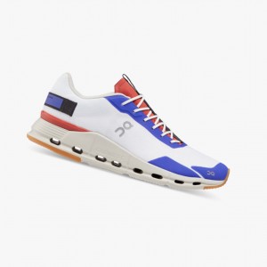 On Cloudnova Form Running Shoes White/Rust | VPU-324571