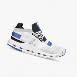 On Cloudnova Sneakers White/Cobalt | LIE-814965