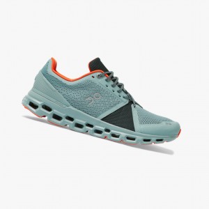 On Cloudstratus Road Running Shoes Blue | GYE-502483