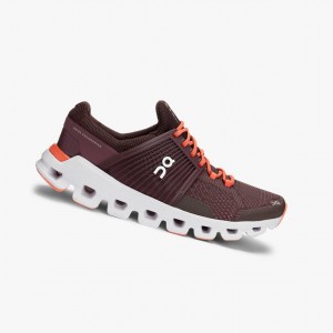 On Cloudswift Road Running Shoes Burgundy | SHZ-569481