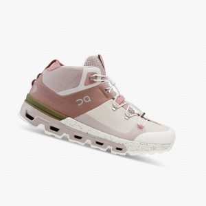 On Cloudtrax Hiking Boots Rose/Ivory | PEB-294568