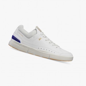 On THE ROGER Centre Court Sneakers White/Indigo | ALG-618732