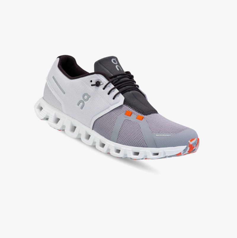 On Cloud 5 Fuse Running Shoes Frost/Alloy | LPZ-046925