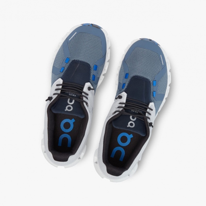 On Cloud 5 Fuse Running Shoes Frost/Metal | JQD-521934