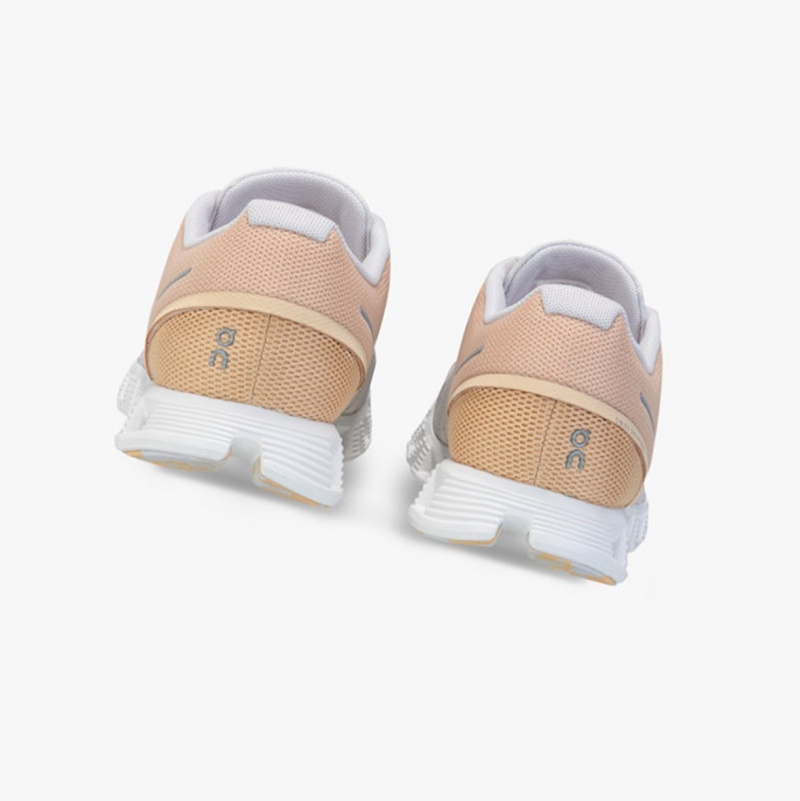 On Cloud 5 Fuse Running Shoes Savannah/Pearl | NYK-743289