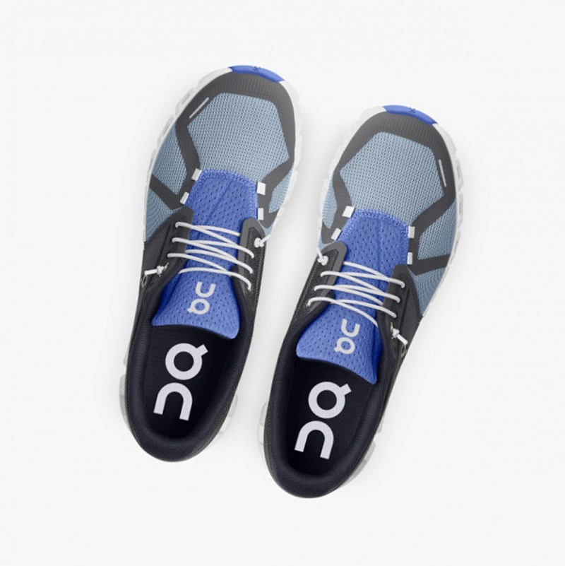 On Cloud 5 Push Running Shoes Eclipse/Chambray | ZKI-159283