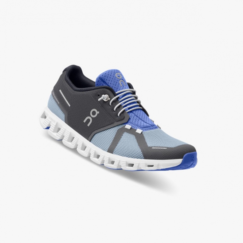 On Cloud 5 Push Running Shoes Eclipse/Chambray | ZKI-159283