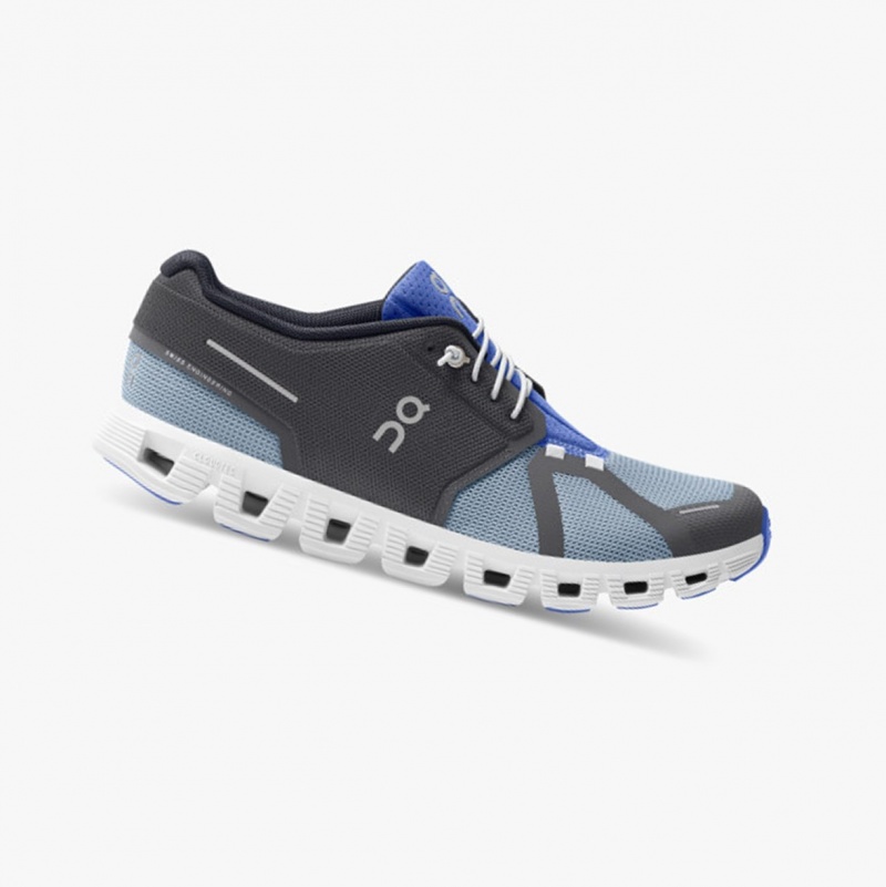 On Cloud 5 Push Running Shoes Eclipse/Chambray | ZKI-159283