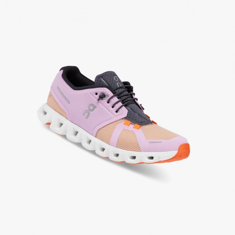 On Cloud 5 Push Running Shoes Fiji/Rose | EUQ-769401