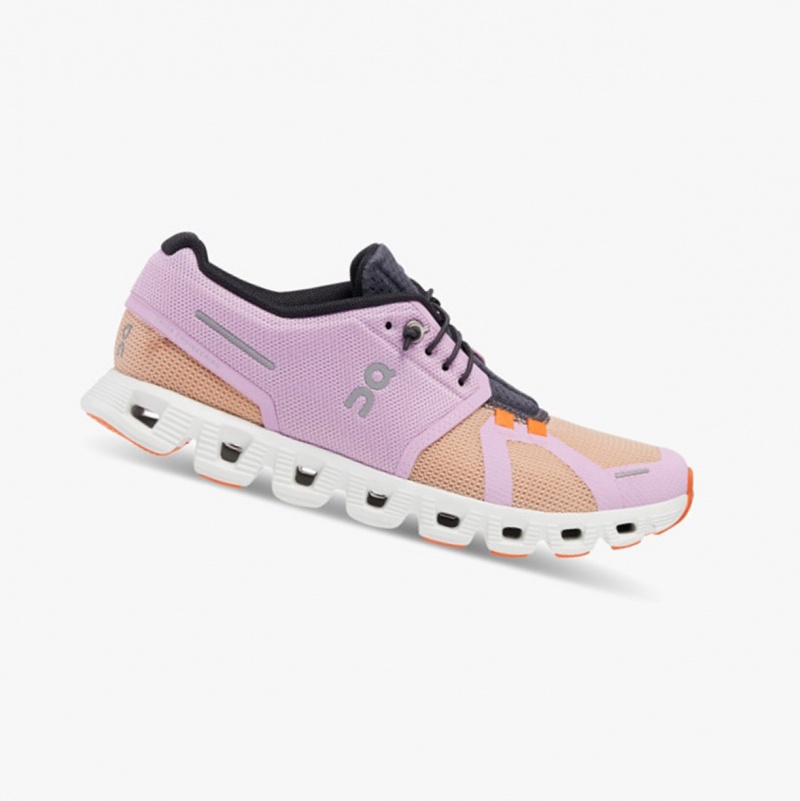 On Cloud 5 Push Running Shoes Fiji/Rose | EUQ-769401