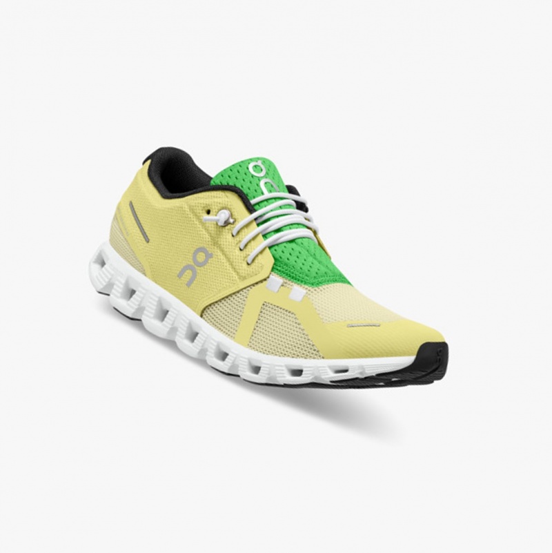 On Cloud 5 Push Running Shoes Hay/Acacia | PFK-048236