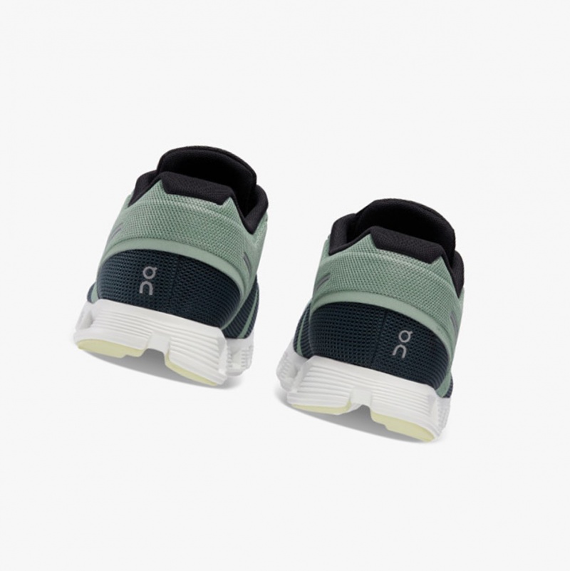 On Cloud 5 Push Running Shoes Moss/Stone | DJL-689723