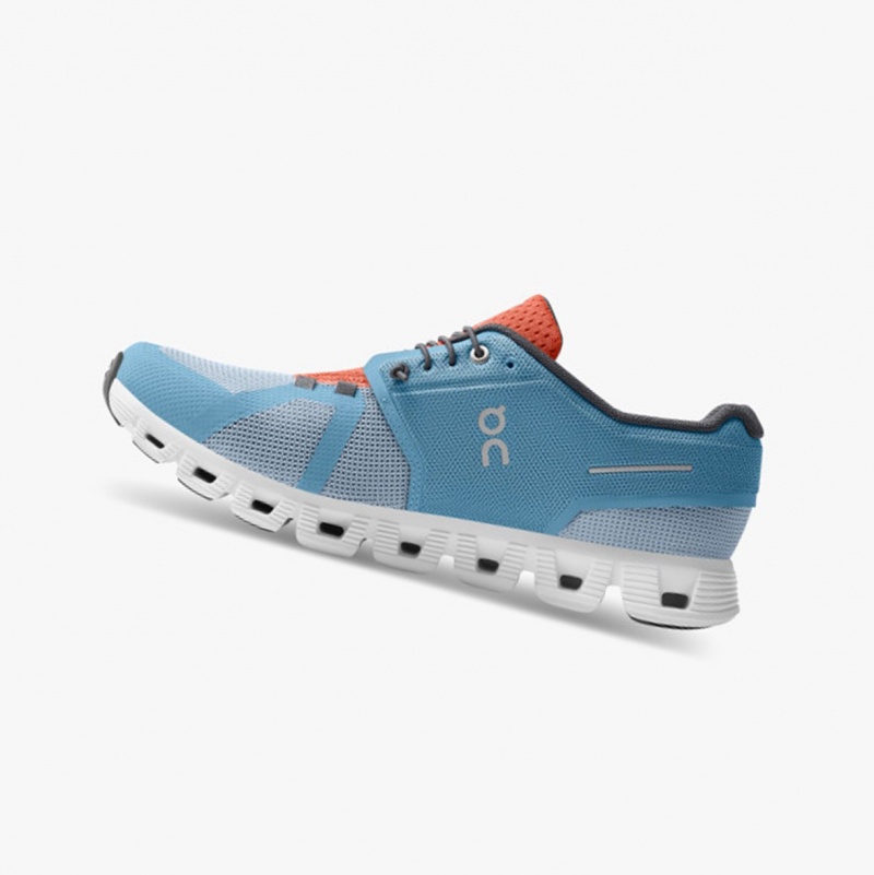 On Cloud 5 Push Running Shoes Niagara/Chambray | LUJ-301452