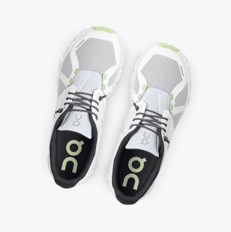 On Cloud 5 Push Running Shoes White/Oasis | MJZ-091842