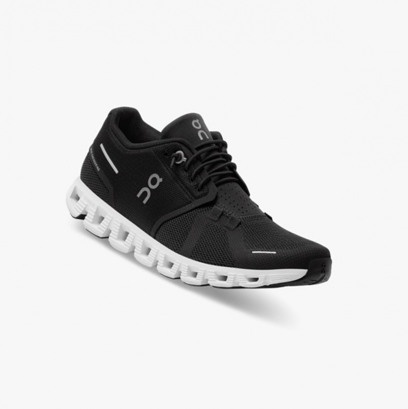 On Cloud 5 Running Shoes Black/White | EWS-372658