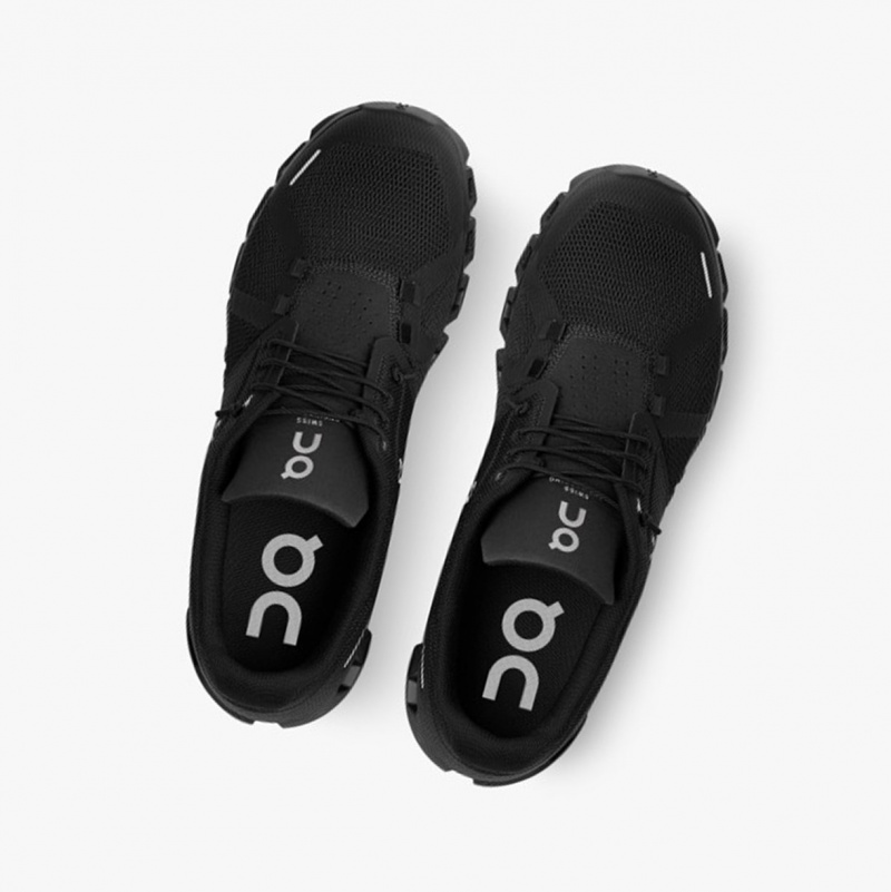 On Cloud 5 Running Shoes Black | CXH-843025