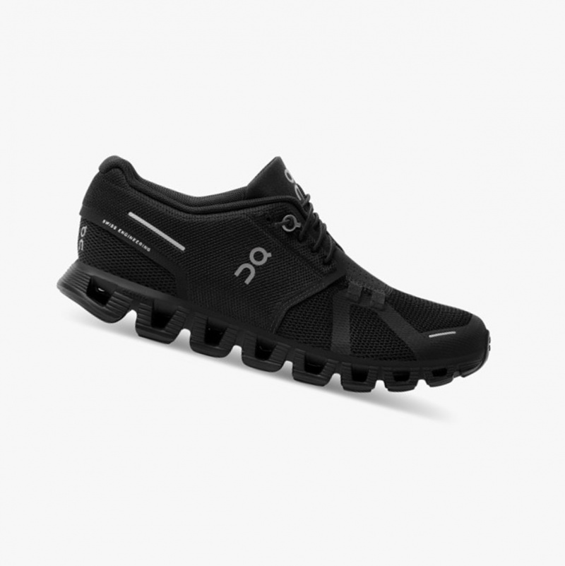 On Cloud 5 Running Shoes Black | HUW-062839