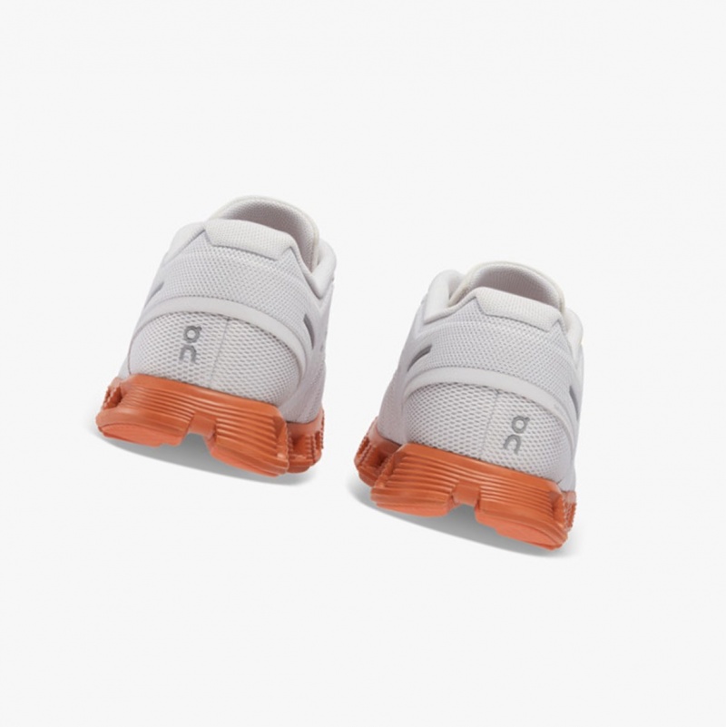 On Cloud 5 Running Shoes Frost/Canyon | HDZ-061275