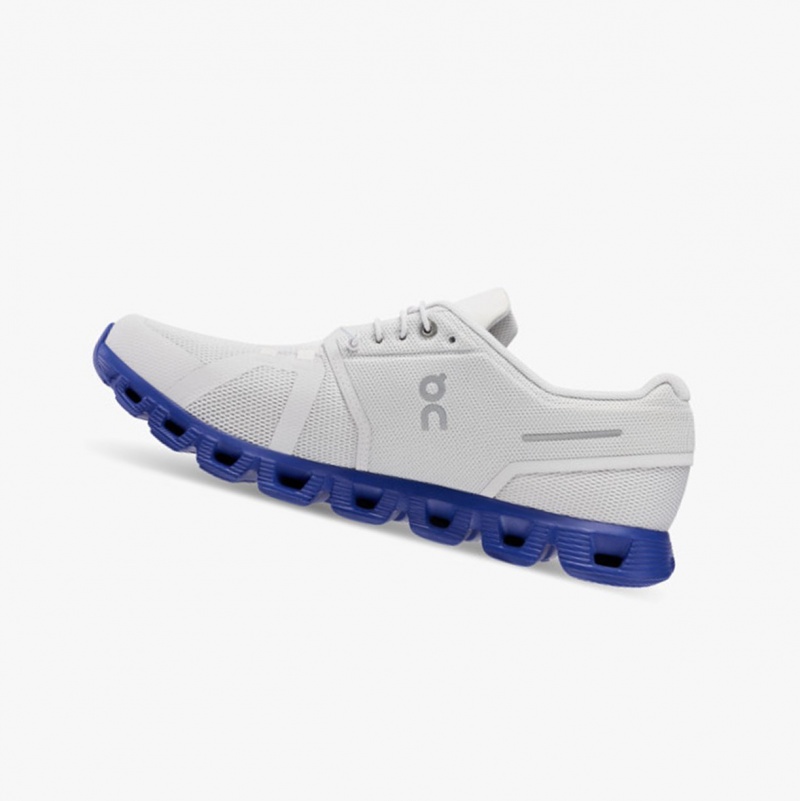 On Cloud 5 Running Shoes Frost/Indigo | KGZ-467359