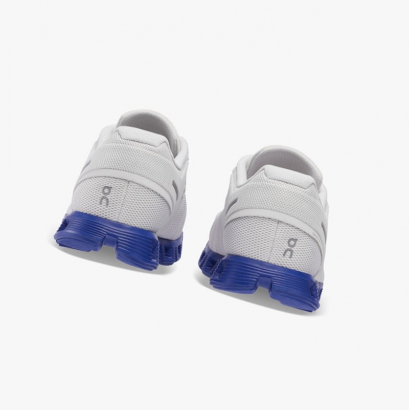 On Cloud 5 Running Shoes Frost/Indigo | KGZ-467359