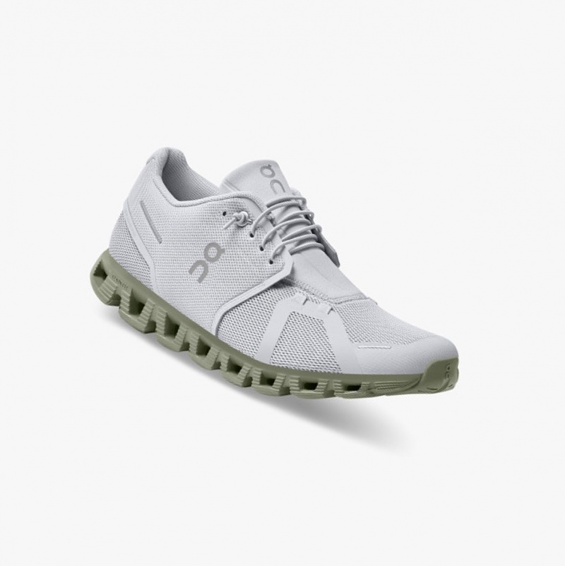 On Cloud 5 Running Shoes Glacier/Reseda | CSP-425063