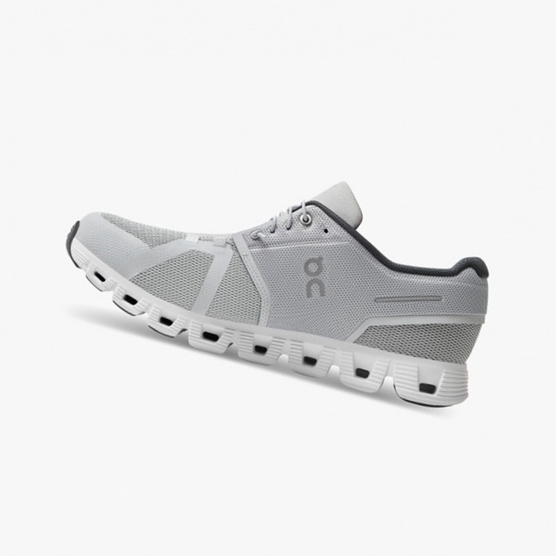 On Cloud 5 Running Shoes Glacier/White | PRV-403192