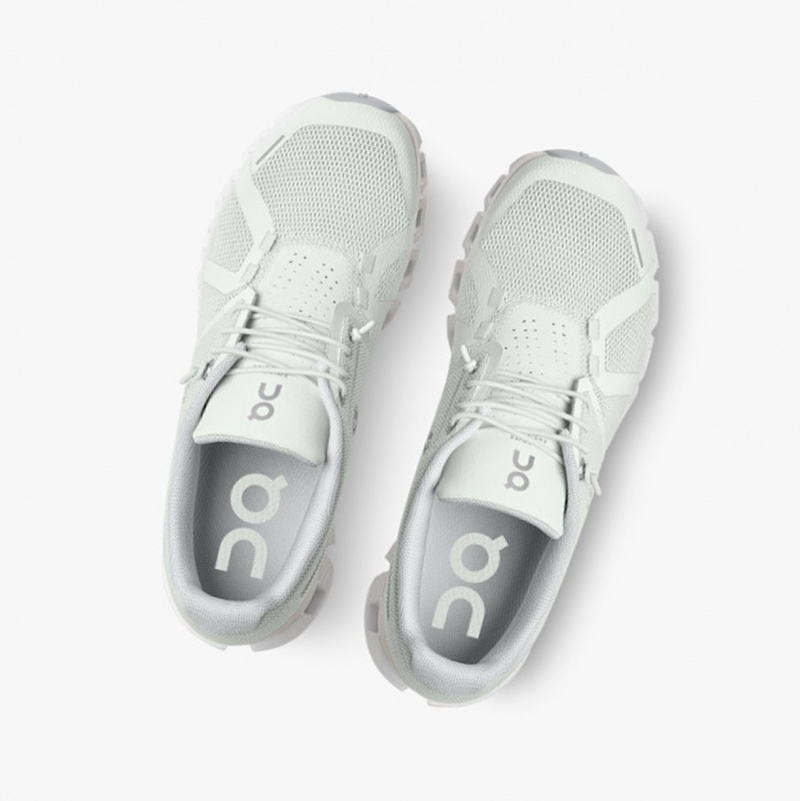 On Cloud 5 Running Shoes Ice/White | WMJ-854362