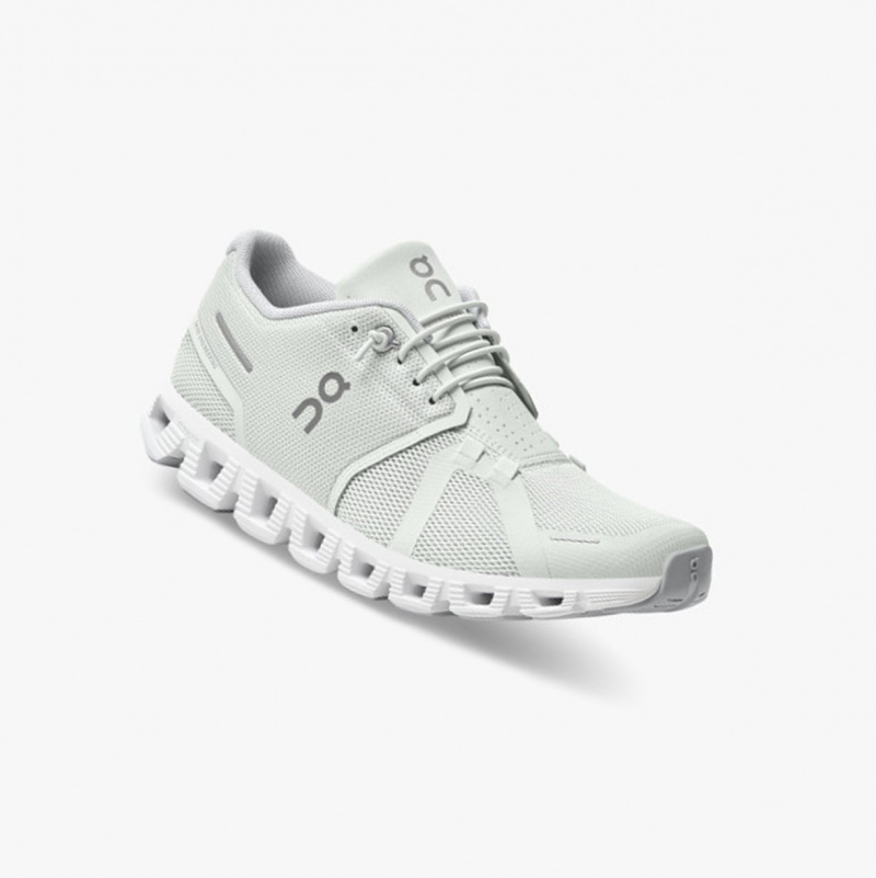 On Cloud 5 Running Shoes Ice/White | WMJ-854362