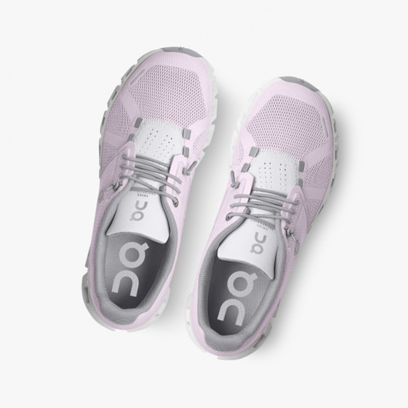 On Cloud 5 Running Shoes Lily/Frost | HIF-516943