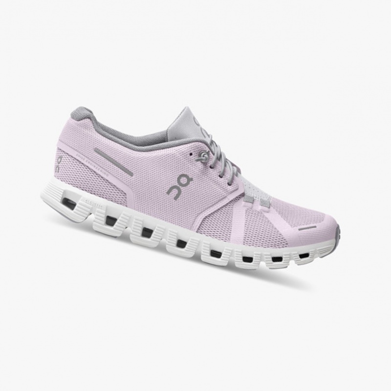 On Cloud 5 Running Shoes Lily/Frost | HIF-516943