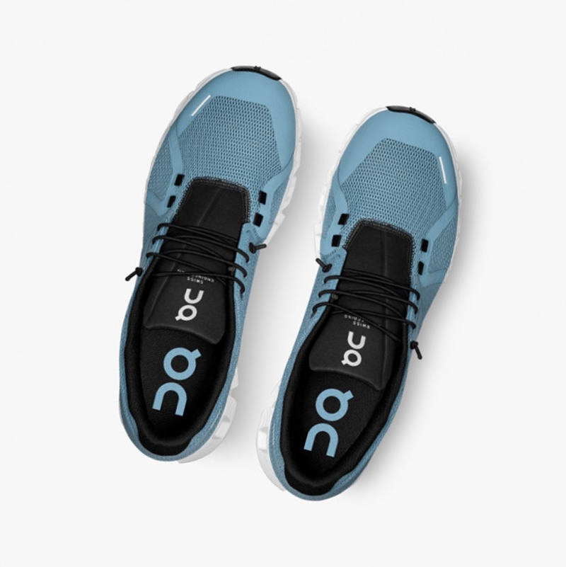 On Cloud 5 Running Shoes Niagara/Black | JLR-240753