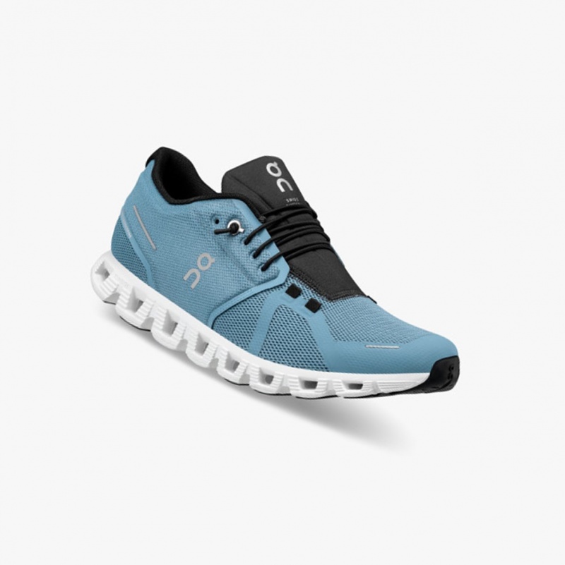 On Cloud 5 Running Shoes Niagara/Black | JLR-240753