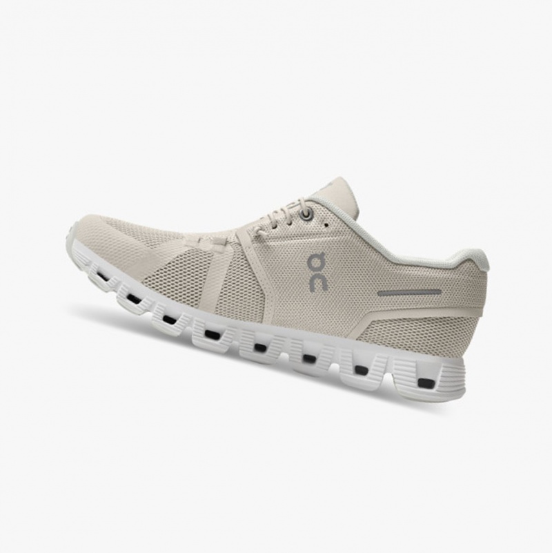 On Cloud 5 Running Shoes Pearl/White | UYM-987326