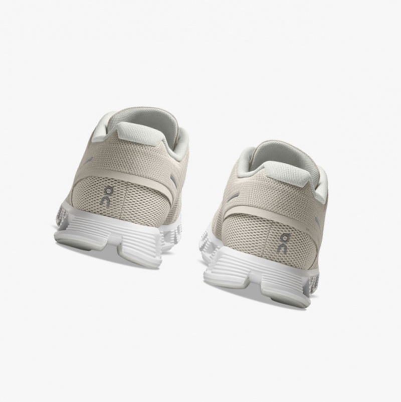 On Cloud 5 Running Shoes Pearl/White | UYM-987326