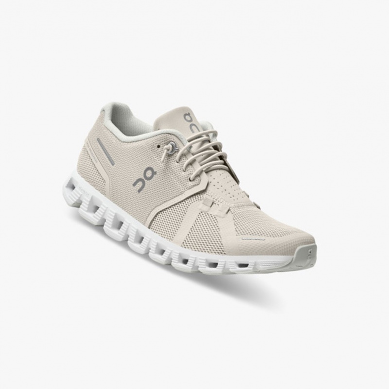 On Cloud 5 Running Shoes Pearl/White | UYM-987326