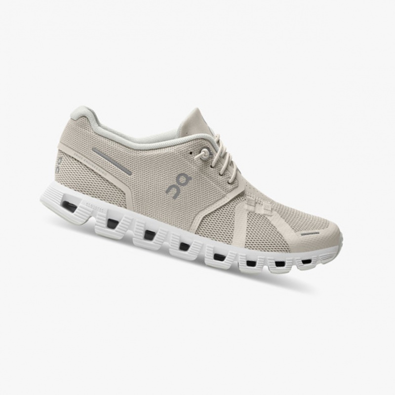 On Cloud 5 Running Shoes Pearl/White | UYM-987326