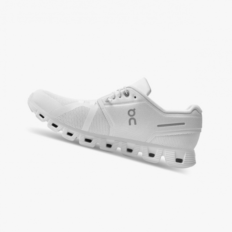 On Cloud 5 Running Shoes White | YIQ-285931